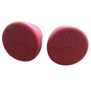 Rollerskate Toe Stops Plugs: Cat paw Toestop
