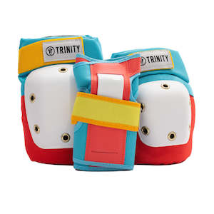 Roller Skating Kids Padding: Trinity Pad Pack Retro