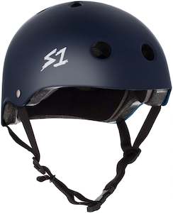S One Lifer Helmets: S-One Helmet Mega Lifer Navy Matte