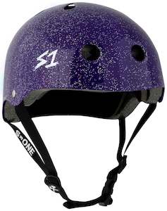 S-One Helmet Lifer Purple Gloss Glitter