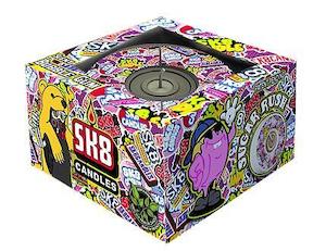 Park And Outdoor Roller Skates: Sk8 Candles Wax - Sugar Rush