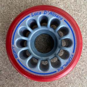 Wheels For Roller Skates Skateboards Longboards Surf Skates Jam Skates Etc: Komplex D'Alisera Wheels set of 8 (made in Italy)