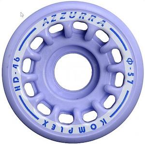 Wheels For Roller Skates Skateboards Longboards Surf Skates Jam Skates Etc: Komplex Azzura Wheels set of 8 (made in Italy)
