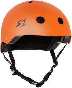 S One Lifer Helmets: S-One Helmet Lifer Orange Matte
