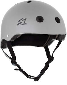 S One Lifer Helmets: S-One Helmet Lifer Light Grey Matte