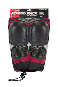 Padding: 187 Killer Pads Knee and Elbow Combo Pack Red