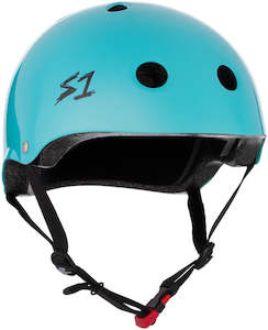 Roller Skating Kids Helmets: S-One Helmet Mini Lifer Lagoon Gloss