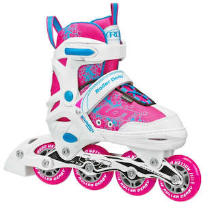 Kids All Wheels: RDS Ion 7.2 Adjustable Inline Skates, Pink/Blue