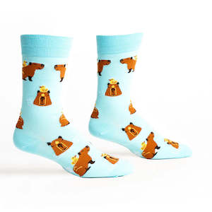 Sock It To Me Crew Socks Large HappyBara