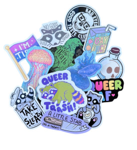 Pepper Raccoon Sticker