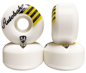 Skateboard Wheels 1: Autobahn Wheels: Torus All Road 54mm 90a in White (USA made)