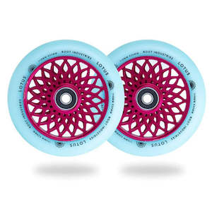 Root Industries Lotus 110mm Wheels, 2 Pack, Isotope/Pink