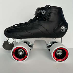 Roller Skates: Bont Prostar Microfiber Tracer Roller Derby Package