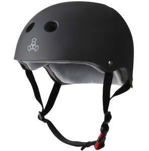 Protective Gear: Triple 8 THE Certified Sweatsaver Helmet - Black