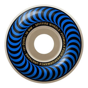 Spitfire F4 101D x 56mm Wheels Classic Blue