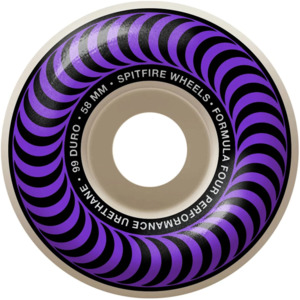 Spitfire F4 101D x 58mm Wheels Classic Purple