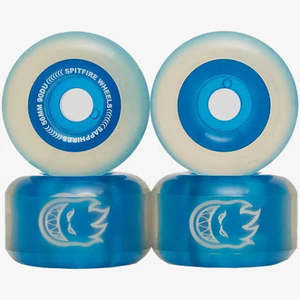 Spitfire Wheels Sapphire Clear/Blue 56mm