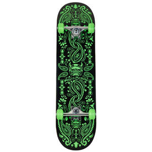 Skateboards: Speed Demons Bandana Complete Black/Green 8.5"