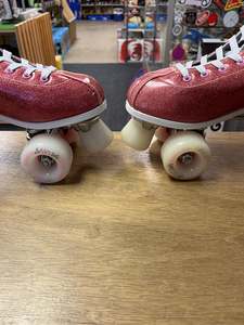 Roller Skates: Crazy Skates Disco Glam Rollerskates *COLOR FADED*