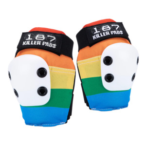 Protective Gear: 187 Slim Elbow Pad Rainbow