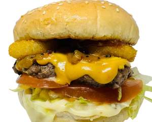 Menu: Premium Cheese Burger