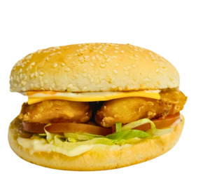 Menu: Fish Burger
