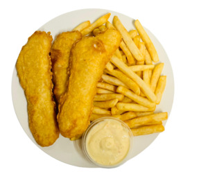 Menu: Fish (2pcs) & Chips Box