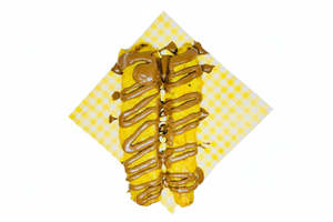 Snacks Menu: Plantain Banana Fritters With Nutella