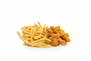 Snacks Menu: Pop Corn Chicken & Chips