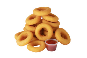 Snacks Menu: Onion Rings (Only) 10 pcs