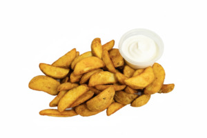 Snacks Menu: Wedges & Sour Cream