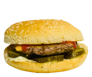 Burgers Menu: Cheese Burger
