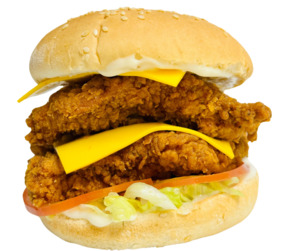 Burgers Menu: Super Double Burger