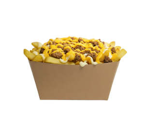 Meat On Chips Rice Salad Menu: Smashed Beef Box