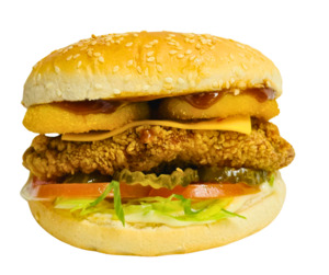 Burgers Menu: BBQ Aioli Burger