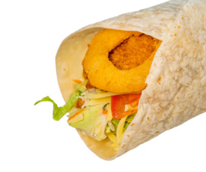 Kebab Wrap Menu: Spicy Cheesy Wrap