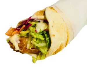 Kebab Wrap Menu: Fish Kebab