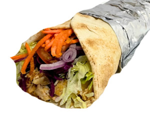 Kebab Wrap Menu: Mixed Kebab (Chicken & Lamb)