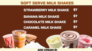 Drinks: Milk Shakes