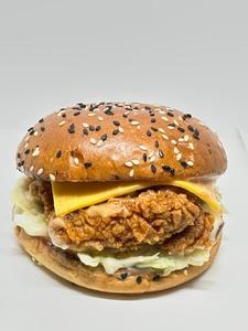 Menu: NASHVILLE CHICKEN BURGER