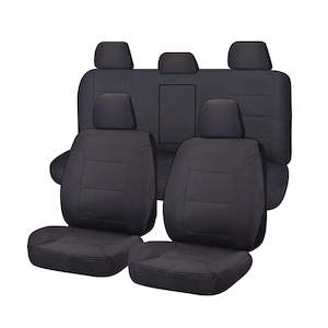 Canvas Seat Covers for Mitsubishi Triton Mq-Mr Series Dual Cab (2015-2022)