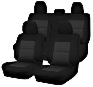 Premium Seat Covers for Mitsubishi Triton MQ-MR Series Dual Cab (2015-2022) Blac&hellip;