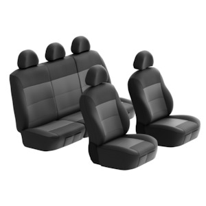 Premium Seat Covers for Toyota Hiace Crew Van LWB / SLWB (02/2019-On)