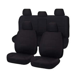 Canvas Seat Covers for Mitsubishi Triton Mq-Mr Series Dual Cab (2015-2022)