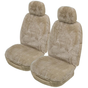 Universal Sheepskin: Sheepskin Seat Covers Universal 25mm Mocha