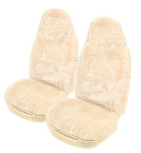 Sheepskin Seat Covers Ivory 16-18mm