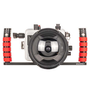 Newest Housings: Canon EOS R100 - Ikelite 200DLM/D Housing with Dome Port, Handles & Vacuum - 69752