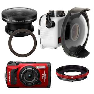 OM System Tough TG-7 Fisheye Bundle