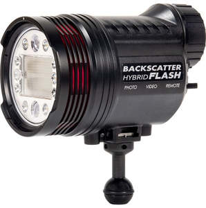 Backscatter: Backscatter Hybrid Flash HF-1 Underwater Strobe & Video Light