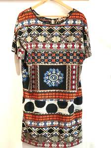 Summer Collection 1: Cooper Multicolour Brocade Dress